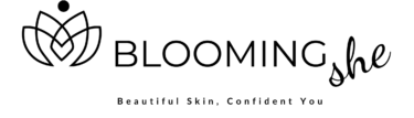 Blooming She Logo with Tagline